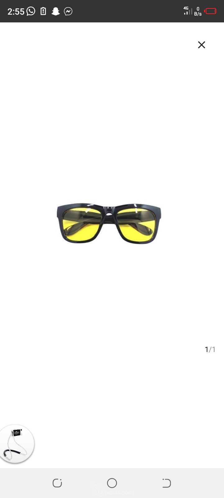 Night vision glasses