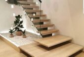 Ultra Modern Floating Stairs