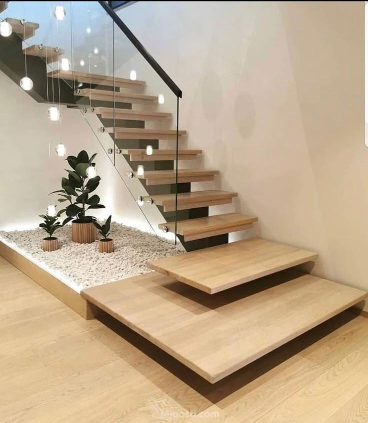 Ultra Modern Floating Stairs