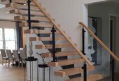 Mono Stringer Timber Staircase