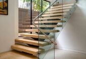 Mono Stringer Timber Staircase