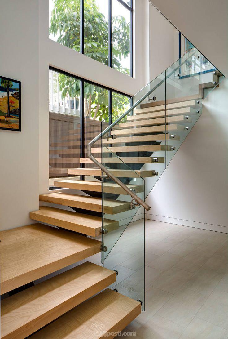 Mono Stringer Timber Staircase