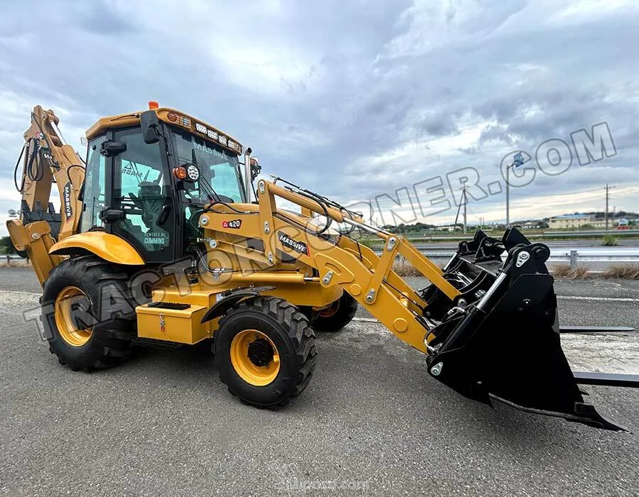 Massive 420 Backhoe Loaders for Sale in Ghana