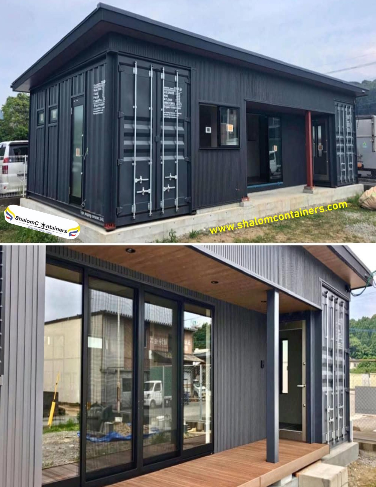 Shalom containers Houses and Accommodations construction