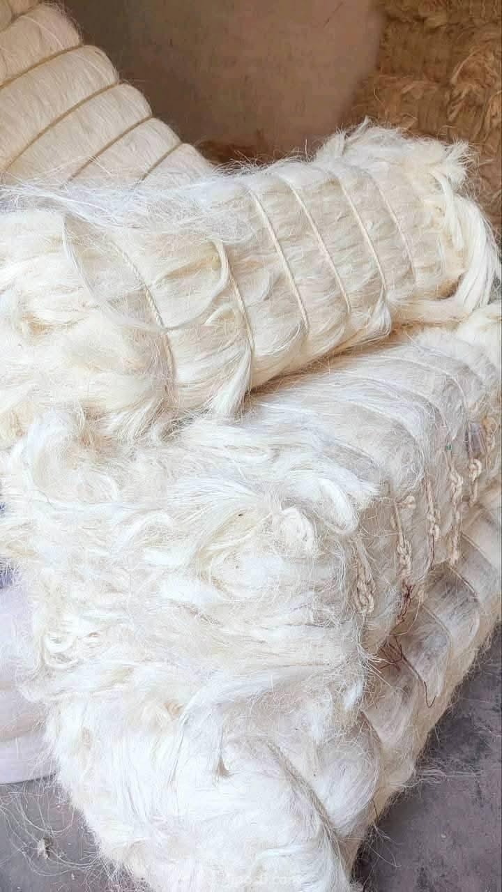 White UG Grade Sisal Fiber