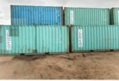 Reduce to clear 20ft empty dry containers available for sales