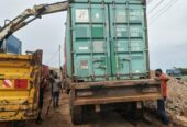 Reduce to clear 20ft empty dry containers available for sales