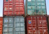 Reduce to clear 20ft empty dry containers available for sales