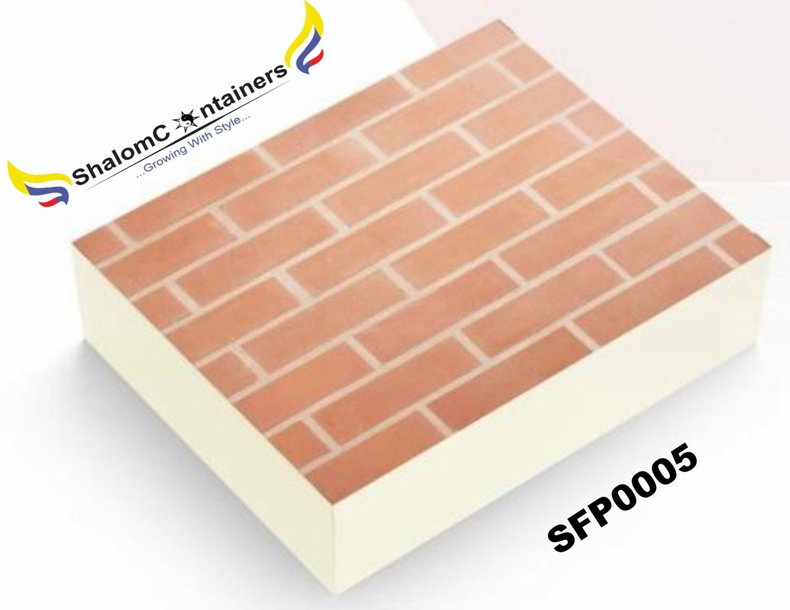 Shalomcontainers insulated fiber glase panels