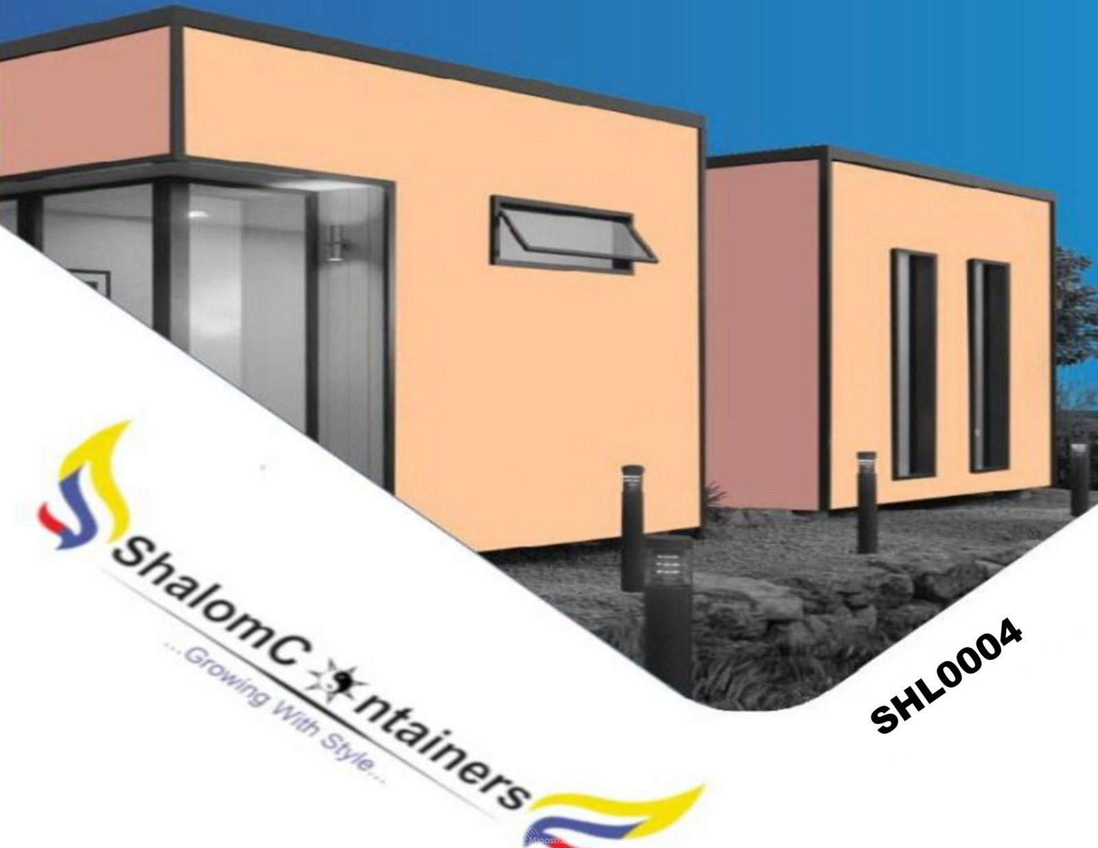 Shalomcontainers fiber Laminates for constructions