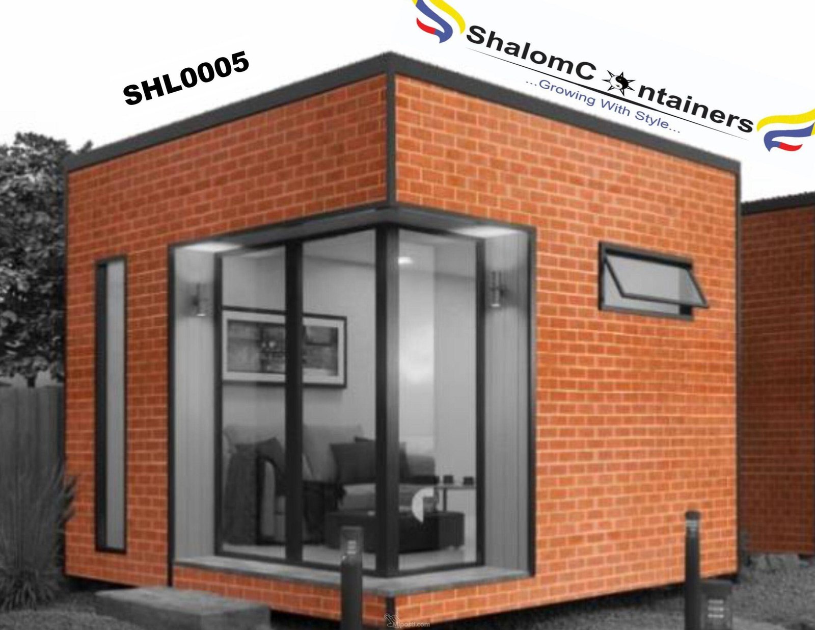 Shalomcontainers insulated fiber glase panels